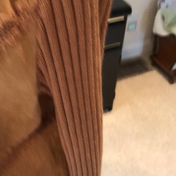 Great looking jacket. Suede and knit long sleeve - Picture 3 of 5